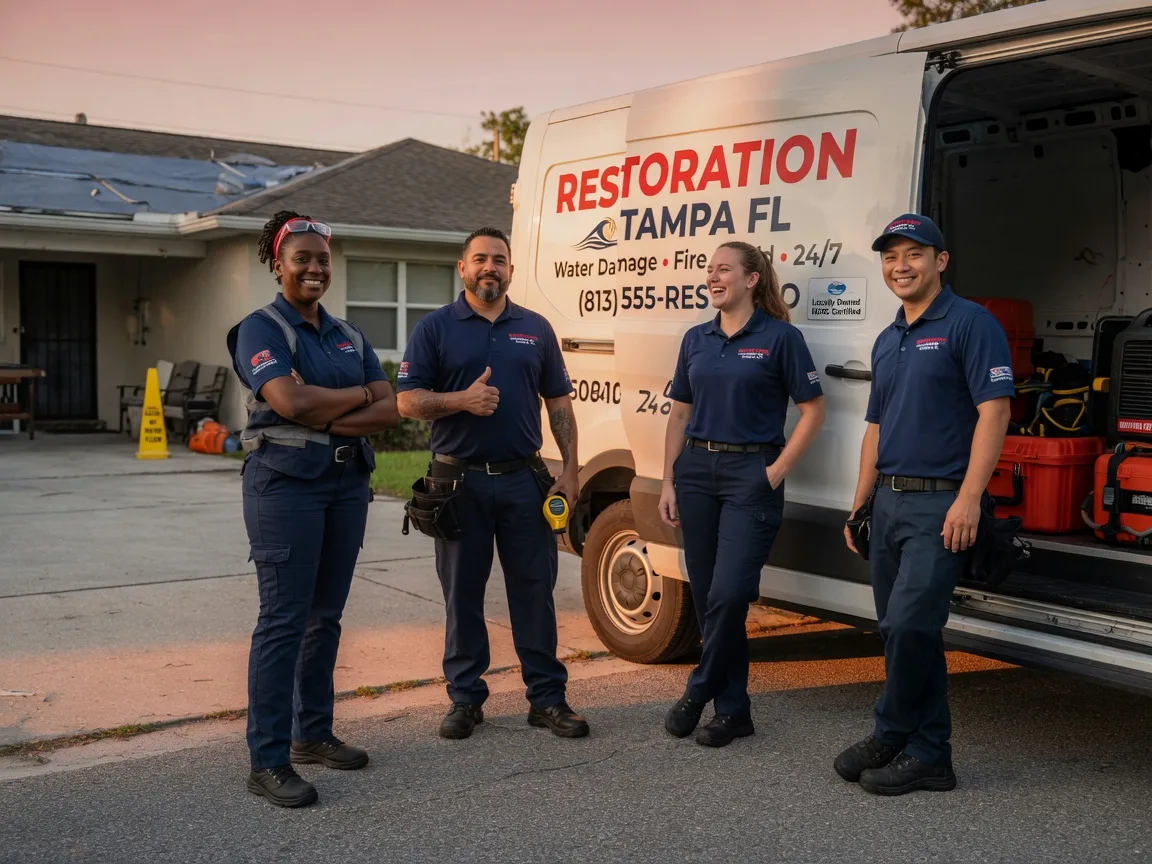 Water Damage Restoration company in Harwood, TX